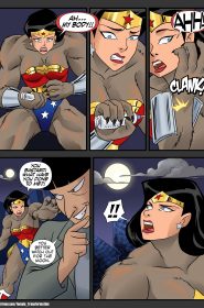 Locofuria - Anthro Wonder Woman vs Werewolf- x (11)