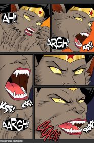 Locofuria - Anthro Wonder Woman vs Werewolf- x (18)