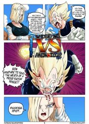 Skillet91 - Vegeta VS Android 18's Feet (Dragon Ball Z)