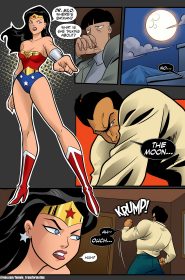 Locofuria - Anthro Wonder Woman vs Werewolf- x (4)