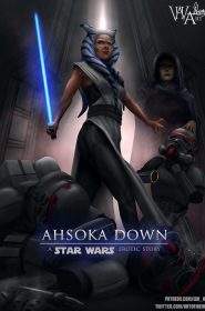 Ahsoka Down — Star Wars by WHArt_55