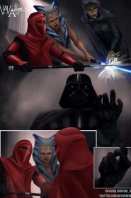 Ahsoka Down — Star Wars by WHArt_60