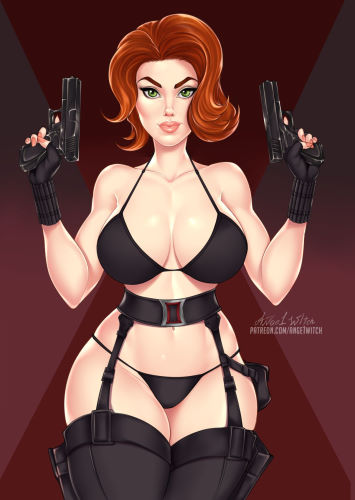 [Ange1Witch] Insta waifu: Black Widow (Avengers)