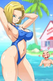 Android 18 - Kame House_00