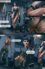 Jill and Sheva Gym Session (7)
